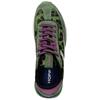 HOFF WOMENS LACE TRAINER - GREEN ANIMAL PRINT